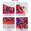 image:imageArolina Maxi Skirt for Women Summer Boho Elastic High Waist Pleated ALine Flowy Ruffle Swing Tiered Long Beach Skirt DressMulticolor Print