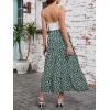 image:imageArolina Maxi Skirt for Women Summer Boho Elastic High Waist Pleated ALine Flowy Ruffle Swing Tiered Long Beach Skirt DressZ Style 02