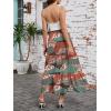 image:imageArolina Maxi Skirt for Women Summer Boho Elastic High Waist Pleated ALine Flowy Ruffle Swing Tiered Long Beach Skirt DressZ Style 03