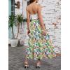 image:imageArolina Maxi Skirt for Women Summer Boho Elastic High Waist Pleated ALine Flowy Ruffle Swing Tiered Long Beach Skirt DressZ Style 04