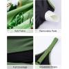 image:imageArolina Tankini Swimsuits for Women Tummy Control Two Piece Bathing Suits Flowy Swim Tops with Boy ShortsArmy Green Leopard Print