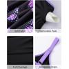 image:imageArolina Tankini Swimsuits for Women Tummy Control Two Piece Bathing Suits Flowy Swim Tops with Boy ShortsPurple Butterfly