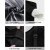 image:imageArolina Tankini Swimsuits for Women Tummy Control Two Piece Bathing Suits Flowy Swim Tops with Boy ShortsWhiteblack Gradient