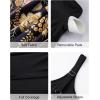 image:imageArolina Tankini Swimsuits for Women Tummy Control Two Piece Bathing Suits Flowy Swim Tops with Boy ShortsYellow Ethnic Flowers