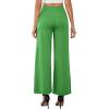 image:imageArolina Womens Stretchy Wide Leg Palazzo Lounge Pants with Pockets Casual Comfy High Waist Palazzo Pants for Women DressyDark Green