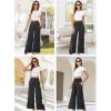 image:imageArolina Womens Stretchy Wide Leg Palazzo Lounge Pants with Pockets Casual Comfy High Waist Palazzo Pants for Women DressyPolka Dots