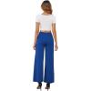 image:imageArolina Womens Stretchy Wide Leg Palazzo Lounge Pants with Pockets Casual Comfy High Waist Palazzo Pants for Women DressyRoyal Blue
