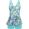 Lake Blue Paisley Printed