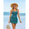 image:imageArolina Women One Piece Swim Dress Tummy Control Modest Swimsuit Swim Skirt Bathing SuitDeep Green