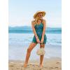 image:imageArolina Women One Piece Swim Dress Tummy Control Modest Swimsuit Swim Skirt Bathing SuitDeep Green