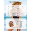 image:imageArolina Women One Piece Swim Dress Tummy Control Modest Swimsuit Swim Skirt Bathing SuitFloral Black