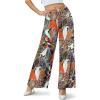 image:imageArolina Womens Stretchy Wide Leg Palazzo Lounge Pants Casual Comfy High Waist Palazzo PantsCalla Flower