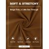 image:imageArolina Womens Stretchy Wide Leg Palazzo Lounge Pants Casual Comfy High Waist Palazzo PantsCoffeebrown