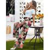 image:imageArolina Womens Stretchy Wide Leg Palazzo Lounge Pants Casual Comfy High Waist Palazzo PantsColorful Summer