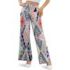 image:imageArolina Womens Stretchy Wide Leg Palazzo Lounge Pants Casual Comfy High Waist Palazzo PantsDiamond Flower