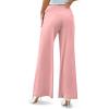 image:imageArolina Womens Stretchy Wide Leg Palazzo Lounge Pants Casual Comfy High Waist Palazzo PantsDustypink