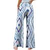 image:imageArolina Womens Stretchy Wide Leg Palazzo Lounge Pants Casual Comfy High Waist Palazzo PantsFloral 13