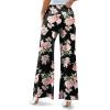 image:imageArolina Womens Stretchy Wide Leg Palazzo Lounge Pants Casual Comfy High Waist Palazzo PantsLight Pink Flower