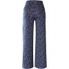 image:imageArolina Womens Stretchy Wide Leg Palazzo Lounge Pants Casual Comfy High Waist Palazzo PantsNavy Blue Polka Dot