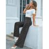 image:imageArolina Womens Stretchy Wide Leg Palazzo Lounge Pants Casual Comfy High Waist Palazzo PantsPolka Dot