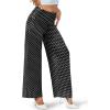 image:imageArolina Womens Stretchy Wide Leg Palazzo Lounge Pants Casual Comfy High Waist Palazzo PantsPolka Dot