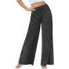 image:imageArolina Womens Stretchy Wide Leg Palazzo Lounge Pants Casual Comfy High Waist Palazzo PantsPolka Dot