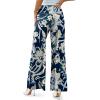 image:imageArolina Womens Stretchy Wide Leg Palazzo Lounge Pants Casual Comfy High Waist Palazzo PantsSmile Flower
