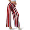 image:imageArolina Womens Stretchy Wide Leg Palazzo Lounge Pants Casual Comfy High Waist Palazzo PantsStripe