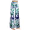 image:imageArolina Womens Stretchy Wide Leg Palazzo Lounge Pants Casual Comfy High Waist Palazzo PantsTiedyegreen
