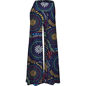 image:imageArolina Womens Stretchy Wide Leg Palazzo Lounge Pants Casual Comfy High Waist Palazzo PantsRound Flower