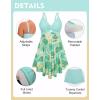 image:imageArolina Plus Size Bathing Suit for Women Swim Dress Tummy Control Swimsuits Two Piece Flowy Tankini with ShortsFlower18