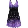 image:imageArolina Plus Size Swimdress for Women High Waisted Tummy Control Tankini Bathing Suits Two Piece Swimsuits with BoyshortsFlower10