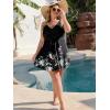 image:imageArolina Plus Size Swimdress for Women High Waisted Tummy Control Tankini Bathing Suits Two Piece Swimsuits with BoyshortsFlower19