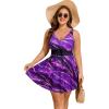 image:imageArolina Plus Size Swimdress for Women High Waisted Tummy Control Tankini Bathing Suits Two Piece Swimsuits with BoyshortsFlower28