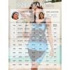 image:imageArolina Plus Size Swimsuit for Women Two Piece Modest Tankini Full Coverage Tummy Control Bathing Suits with ShortsBlue Butterfly