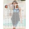 image:imageArolina Plus Size Swimsuit for Women Two Piece Modest Tankini Full Coverage Tummy Control Bathing Suits with ShortsBlue Stripes