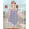 image:imageArolina Plus Size Swimsuit for Women Two Piece Modest Tankini Full Coverage Tummy Control Bathing Suits with ShortsDark Blue