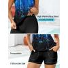 image:imageArolina Tankini Swimsuits for Women Modest Two Piece Blouson Bathing Suit Tank Top with Boy Shorts Pockets S24WBlue Stripes