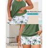 image:imageArolina Tankini Swimsuits for Women Modest Two Piece Blouson Bathing Suit Tank Top with Boy Shorts Pockets S24WMilitary Green