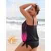 image:imageArolina Tankini Tops for Women Modest Swim Tops Only Bathing Suit with Side Straps No Bottom S22WPink Gradient