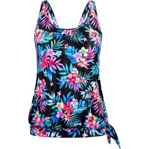 image:imageArolina Tankini Tops for Women Modest Swim Tops Only Bathing Suit with Side Straps No Bottom S22WColorful Leaves