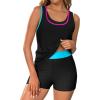 image:imageArolina 3 Piece Swimsuits for Women Tankini Sets Modest Bathing Suits Plus Size Swimsuit Swimwear 2026Multicoloured