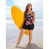 image:imageArolina 3 Piece Swimsuits for Women Tankini Sets Modest Bathing Suits Plus Size Swimsuit Swimwear 2026Orange