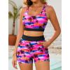 image:imageArolina 3 Piece Swimsuits for Women Tankini Sets Modest Bathing Suits Plus Size Swimsuit Swimwear 2026Red Coconut Tree