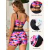 image:imageArolina 3 Piece Swimsuits for Women Tankini Sets Modest Bathing Suits Plus Size Swimsuit Swimwear 2026Red Coconut Tree