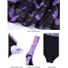 image:imageArolina Women One Piece Swim Dress Tummy Control Modest Swimsuit Swim Skirt Bathing SuitPurple Butterfly