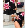 image:imageArolina Womens Plus Size Swim Romper One Piece Swimsuits Modest Bathing Suit with Pockets S24WHot Pink Floral