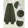 image:imageArolina Women Long Skirts High Waist Skirts Renaissance Maxi Skirts Summer Casual Elegant A Line Flowy Skirts with PocketsAmy Green
