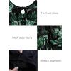 image:imageArolina Womens Plus Size Tankini Swimsuits Mesh See Through Modest Two Piece Bathing Suits Front Tie Flowing Swimwear