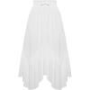 image:imageArolina Women Long Skirts High Waist Skirts Renaissance Maxi Skirts Summer Casual Elegant A Line Flowy Skirts with PocketsWhite